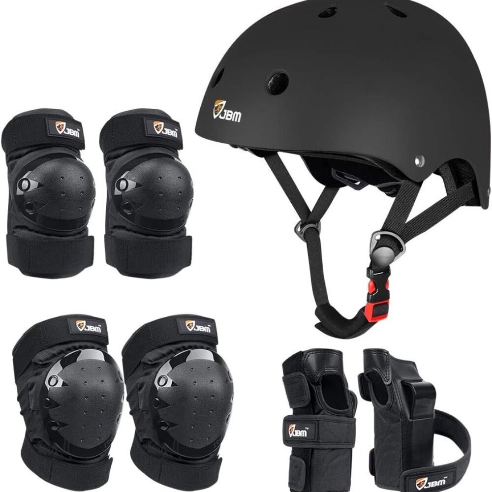 Adult & Kid Skating Protective Gear Set for Beginner to Advanced, Skateboard Hel